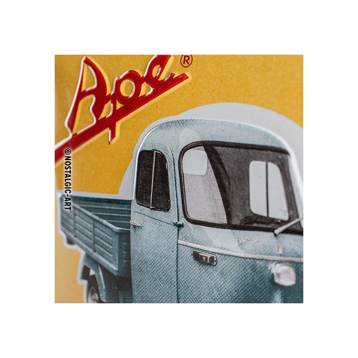 Tolles Ape 500 Blechschild 15x20 cm Top Qualität