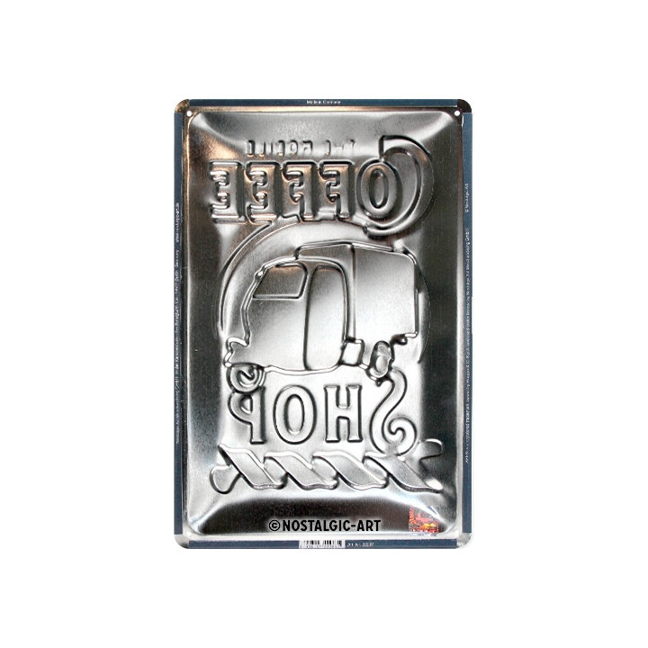 Tolles Ape Coffee Shop Blechschild 20x30 cm Top Qualität