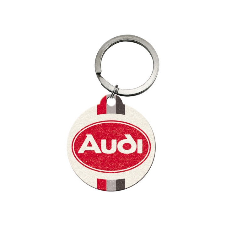 Schöner Audi Schlüsselanhänger Ø 4 cm Nostalgic-Art