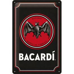 Tolles Bacardi Blechschild 20x30 cm Top Qualität zum kleinen Preis