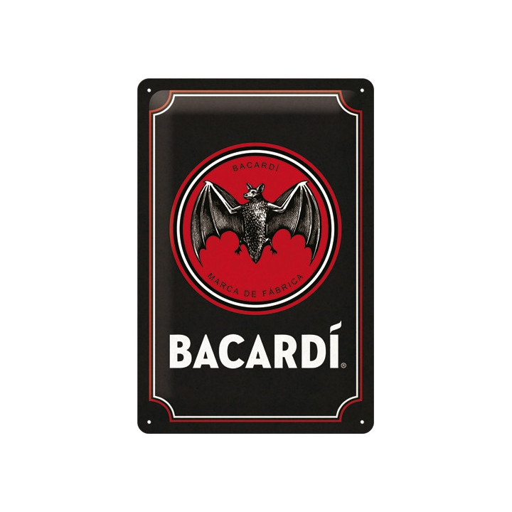 Tolles Bacardi Blechschild 20x30 cm Top Qualität zum kleinen Preis
