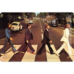 Hochwertiges Beatles Blechschild Abbey Road Nostalgic 30x20 cm