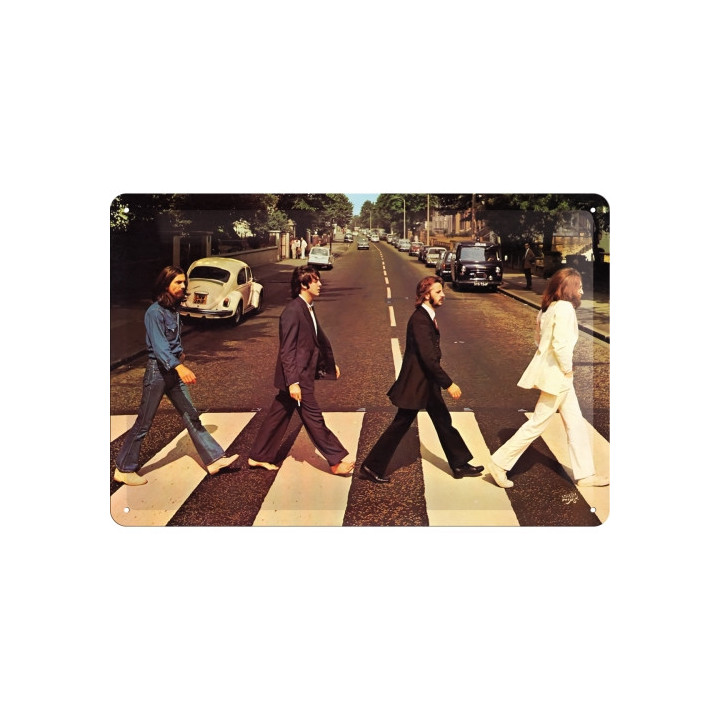 Hochwertiges Beatles Blechschild Abbey Road Nostalgic 30x20 cm
