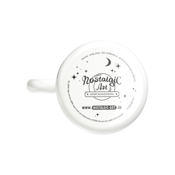 Tolle BMW Drivers Only Emaille-Becher - Nostalgic-Art