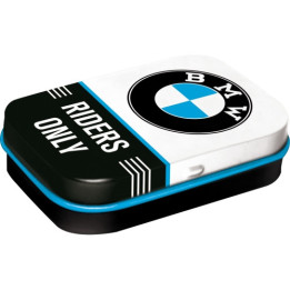 Schöne BMW Pillendose Riders Only - Nostalgic-Art