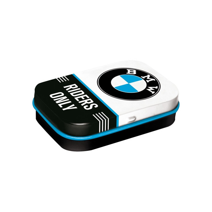 Schöne BMW Pillendose Riders Only - Nostalgic-Art