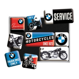 Tolles BMW Motorräder Magnet-Set - Nostalgic-Art Online günstig kaufen